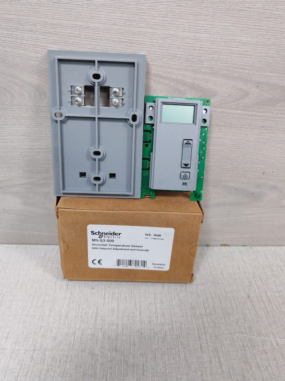 Schneider Electric MN-S3-500 SCHNEIDER MN-S3-500 MICRONET SENSOR WITH SETPOINT SETTING AND OVERRIDE 2