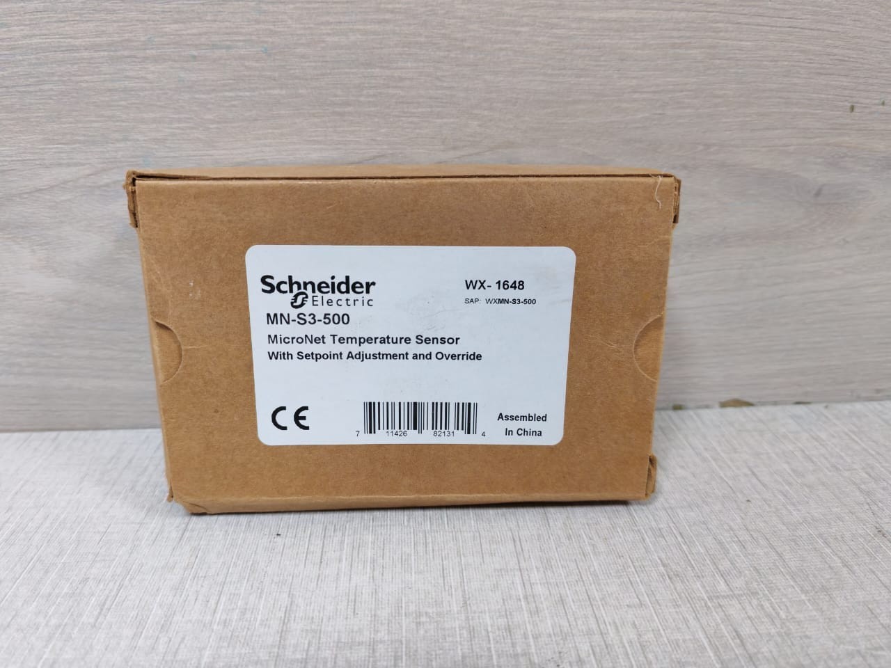 Schneider Electric MN-S3-500 SCHNEIDER MN-S3-500 MICRONET SENSOR WITH SETPOINT SETTING AND OVERRIDE 7