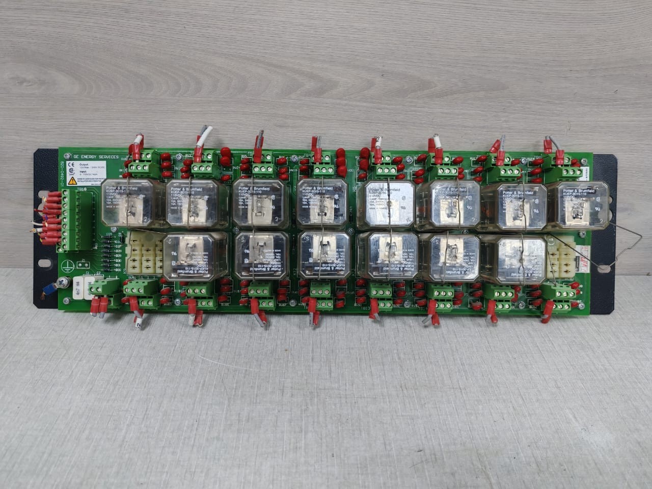 GE ENERGY SERVICES 820-0492-01 PCB BOARD