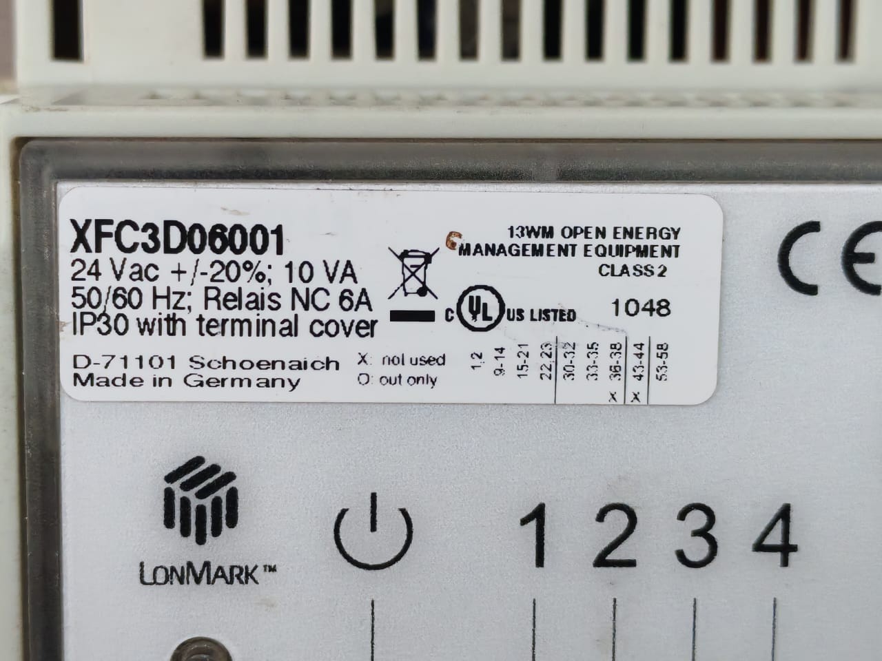Honeywell XFC3D06001 Honeywell XFC3D06001 Excel Smart I/O Module 2