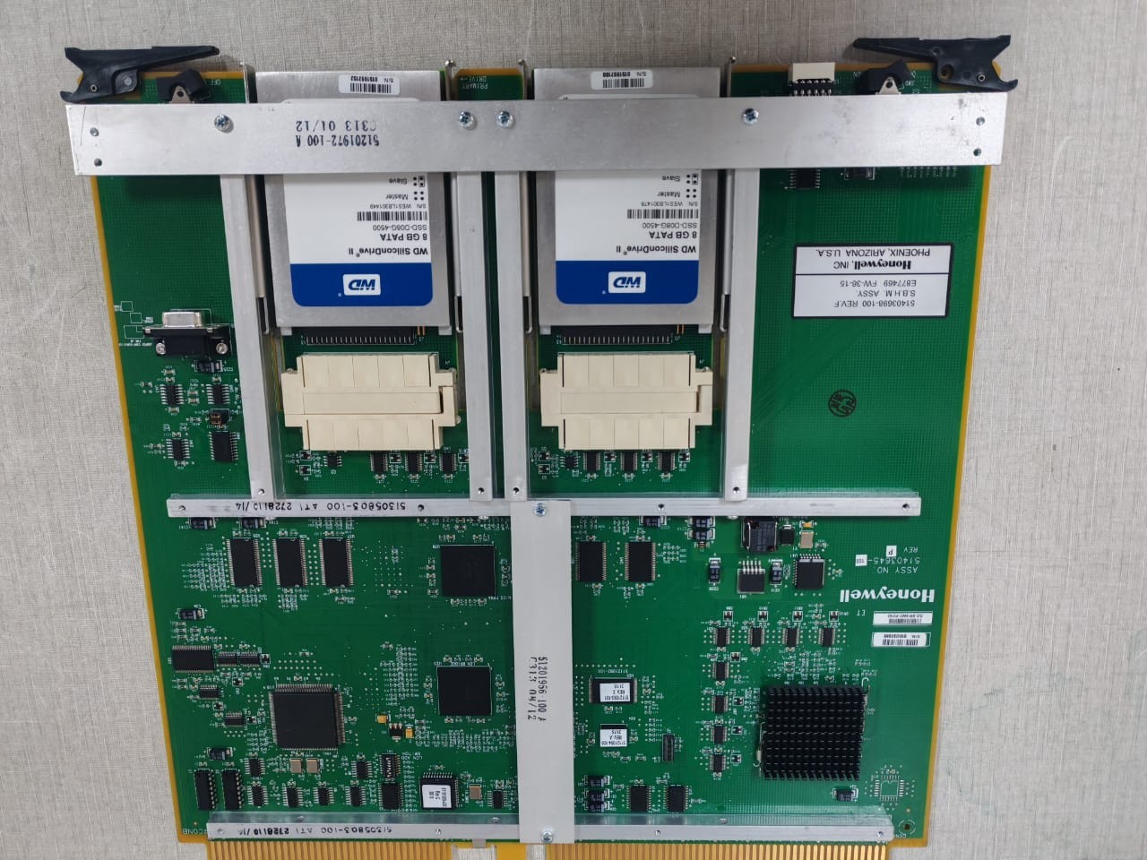 Honeywell 51403698-100-REV.F HONEYWELL 51403645-100 REV.P 51403698-100 REV.F CONTROLLER MODULE CARD 2