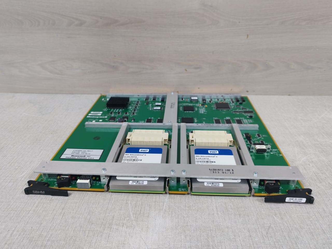 Honeywell 51403698-100-REV.F HONEYWELL 51403645-100 REV.P 51403698-100 REV.F CONTROLLER MODULE CARD 7
