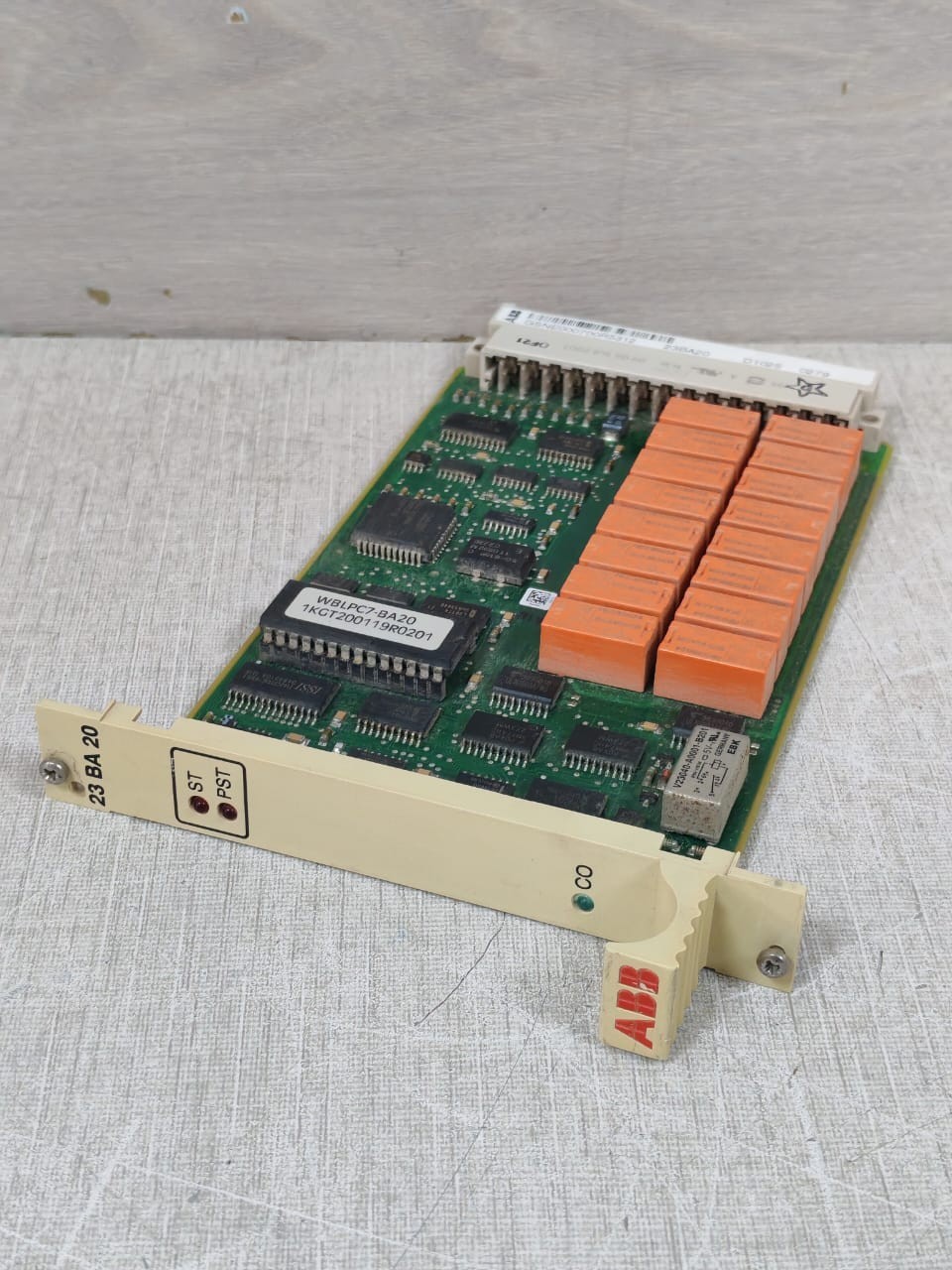 ABB BA-20 ABB 23 BA 20 GSNE000700R5312 / 23BA20 BEB - SIDE GSNE0007 11 R44 PCB Card 6