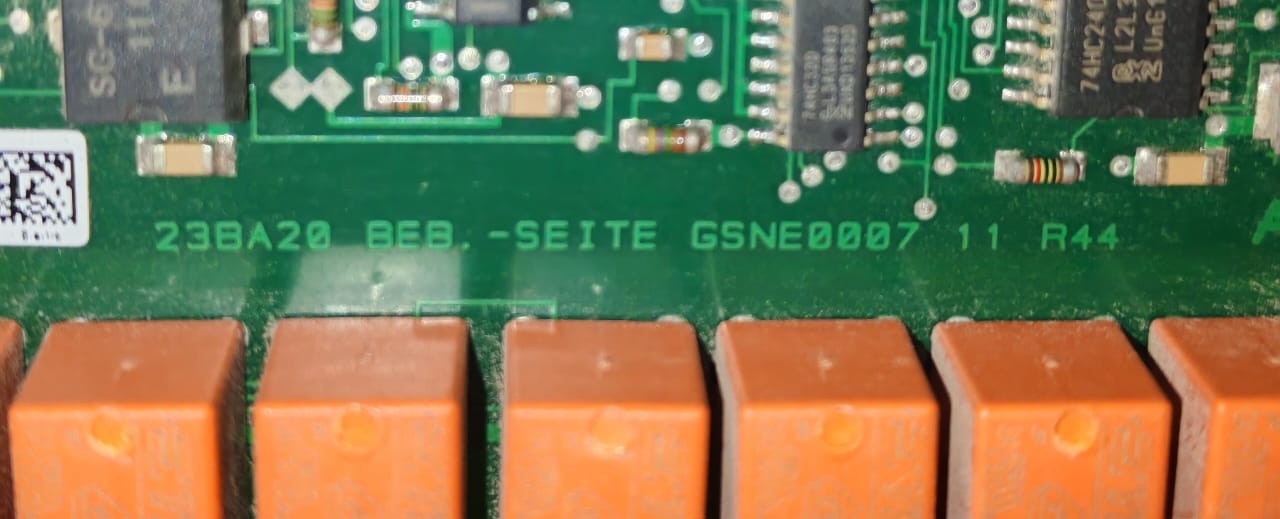 ABB BA-20 ABB 23 BA 20 GSNE000700R5312 / 23BA20 BEB - SIDE GSNE0007 11 R44 PCB Card 10