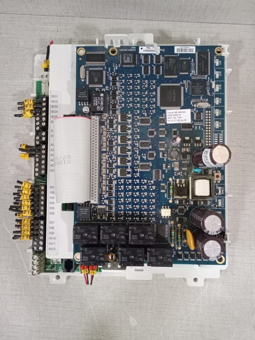 Trane 6400-2580-01 REV 104 1348 & TRANE 50100886 Rev G Board