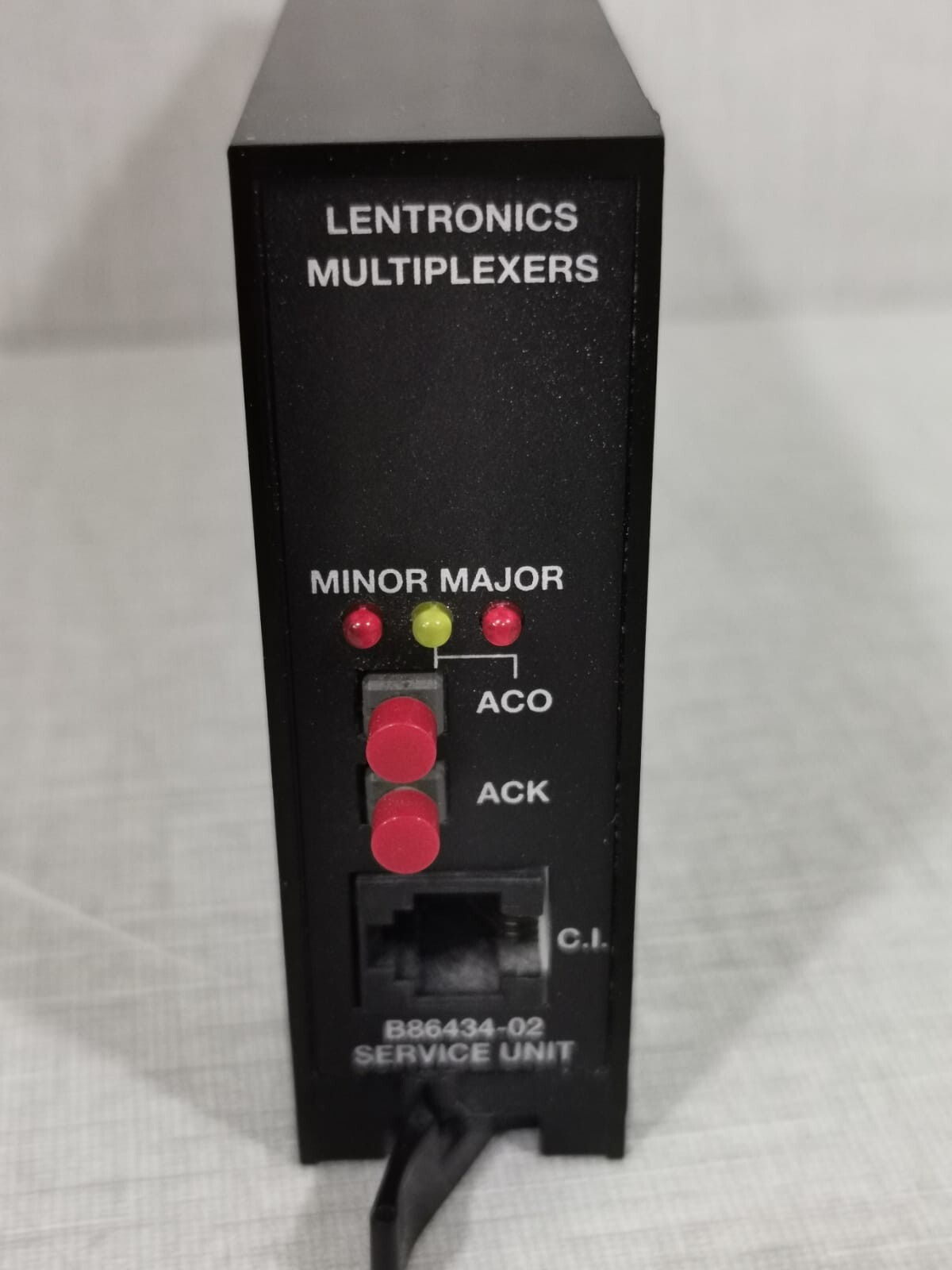 GE 86434-05 GE LENTRONICS MULTIPLEXERS B 86434-02 / 86434-05 Module 2