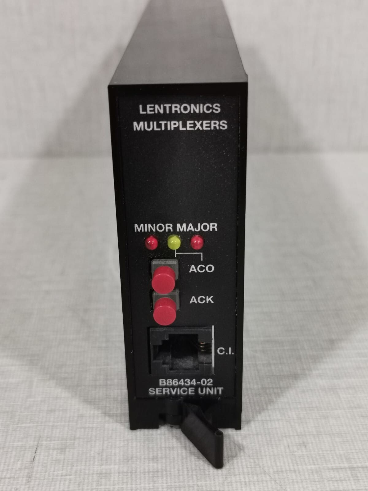 GE 86434-05 GE LENTRONICS MULTIPLEXERS B 86434-02 / 86434-05 Module 3