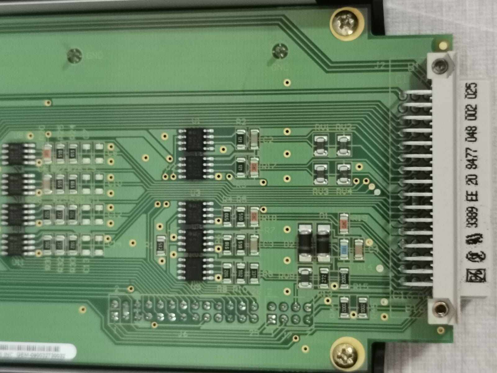 GE 86434-05 GE LENTRONICS MULTIPLEXERS B 86434-02 / 86434-05 Module 5