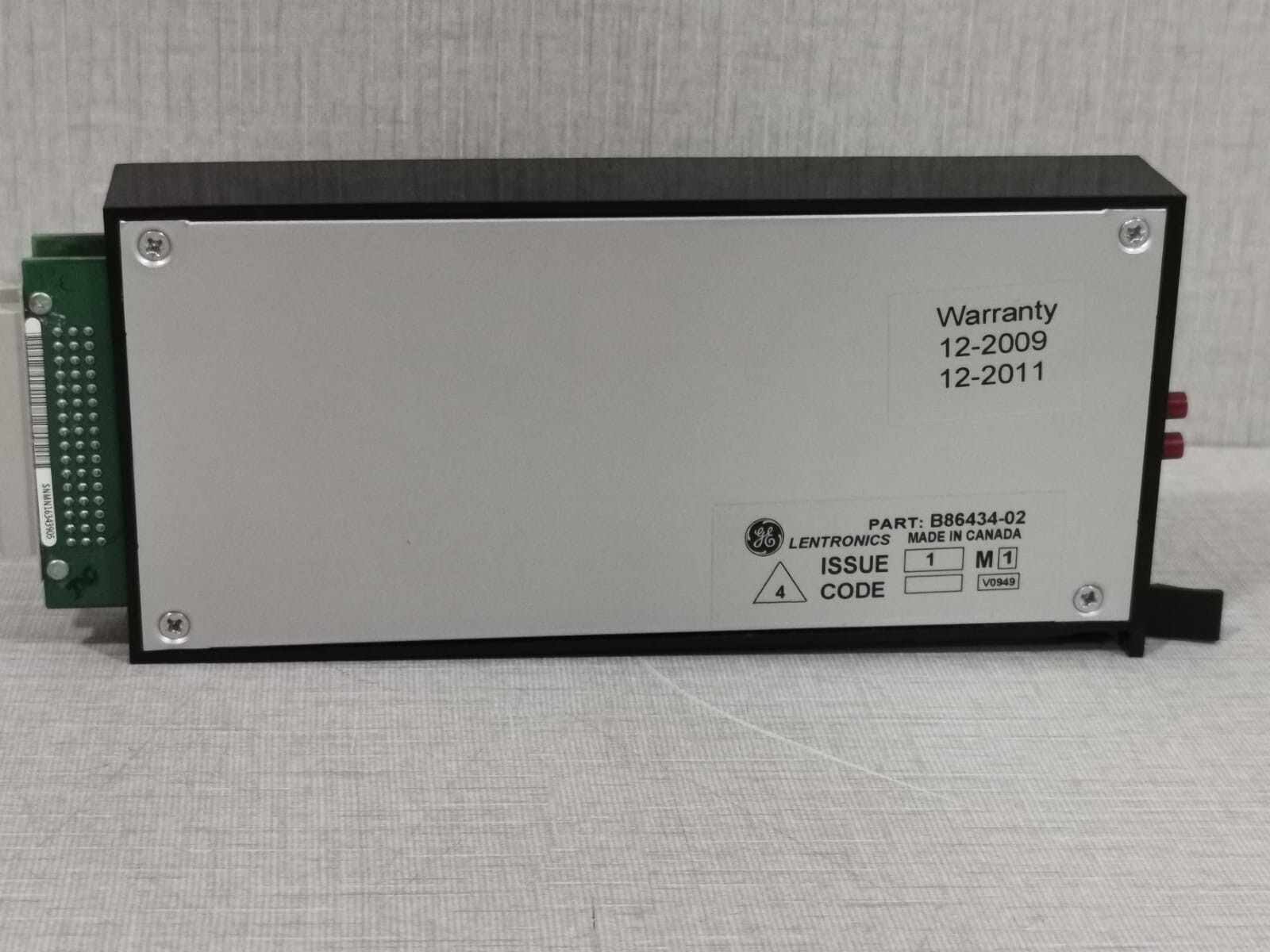 GE 86434-05 GE LENTRONICS MULTIPLEXERS B 86434-02 / 86434-05 Module 7