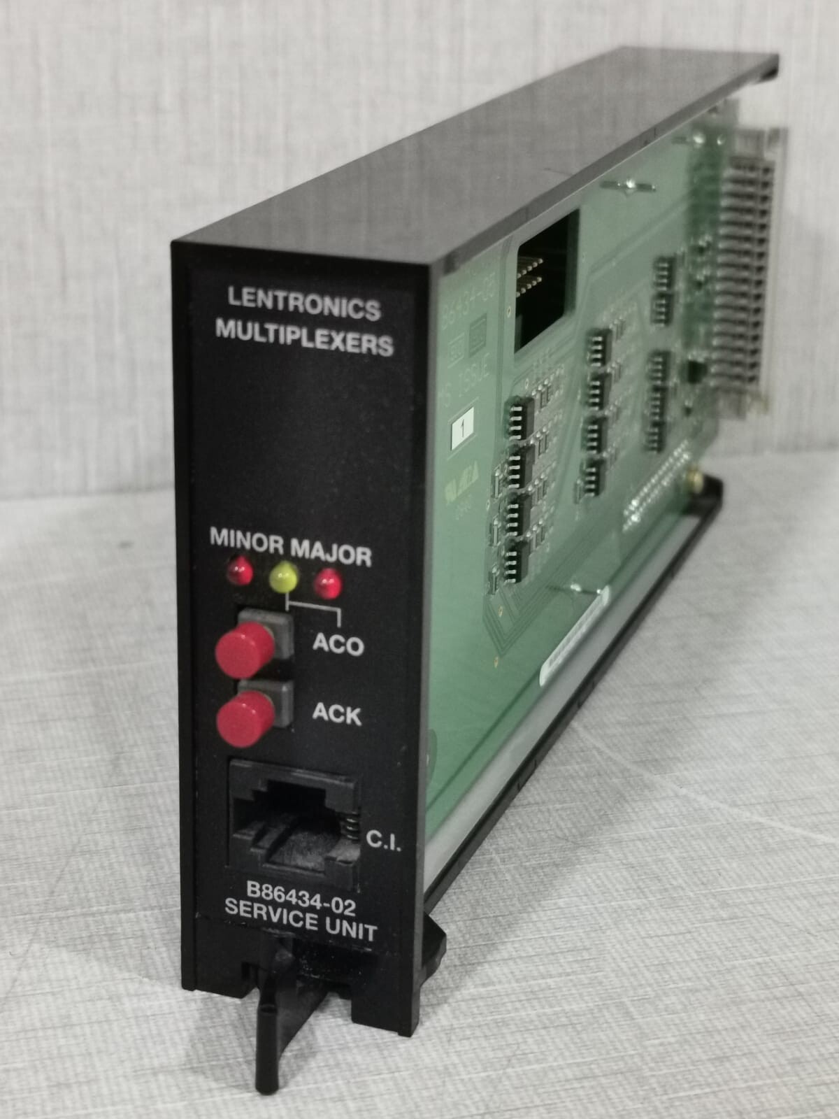 GE LENTRONICS MULTIPLEXERS B 86434-02 / 86434-05 Module