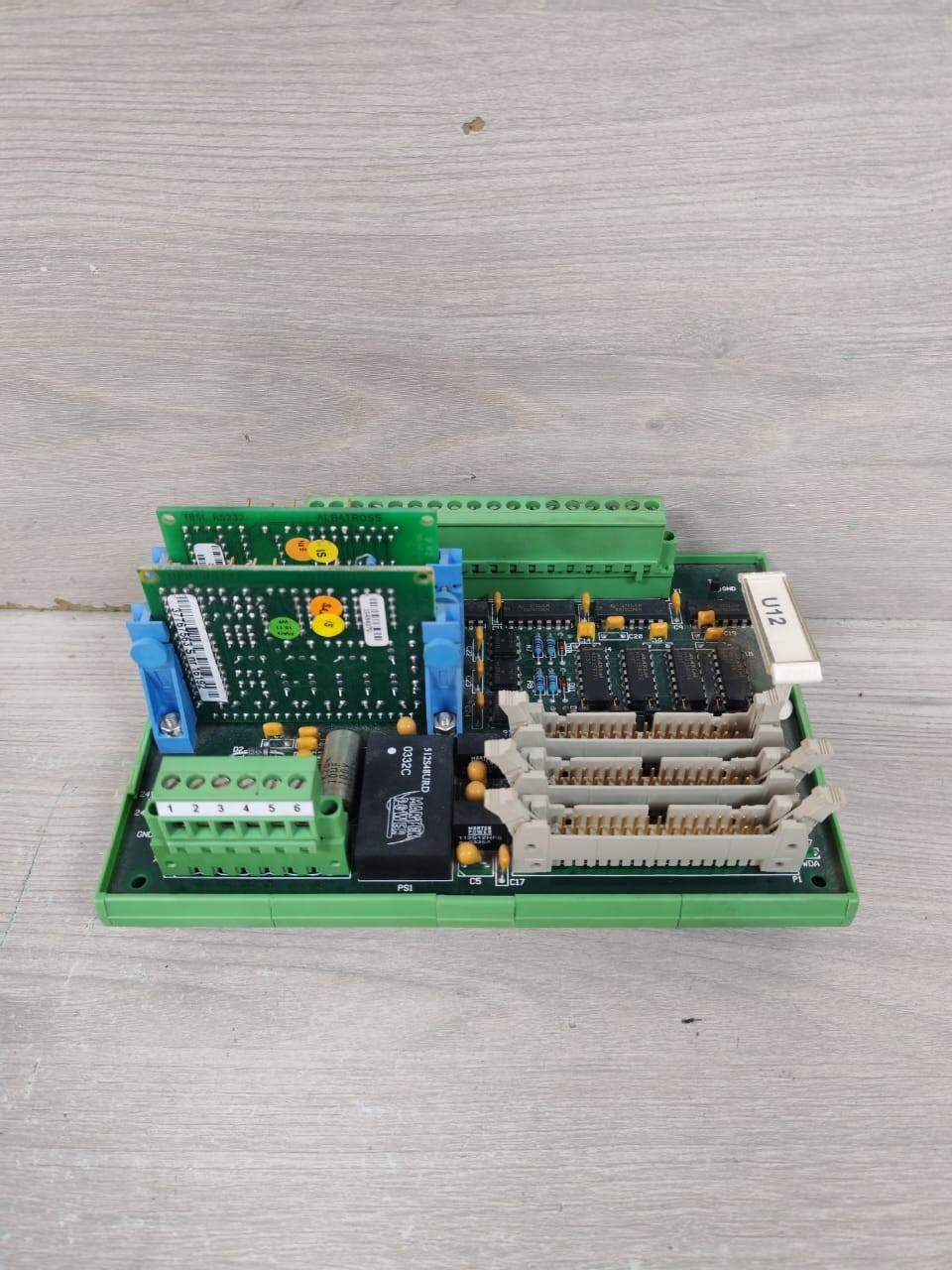Phoenix Contact 37960309 PHOENIX CONTACT 37960309 REV.D TERMINAL BOARD SERIAL SWITCH MODULE 2
