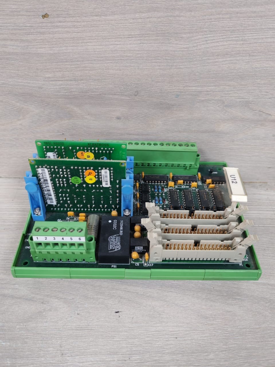 PHOENIX CONTACT 37960309 REV.D TERMINAL BOARD SERIAL SWITCH MODULE