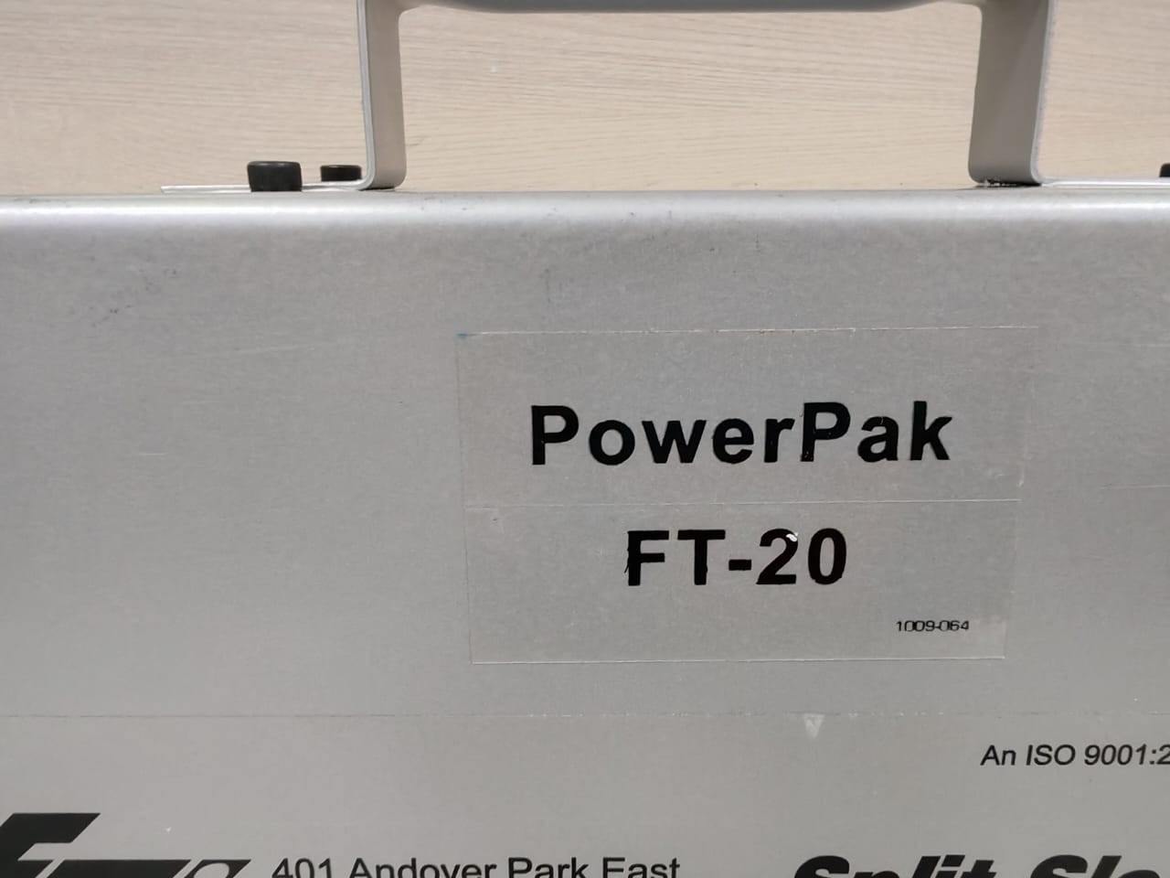 FT-20 FATIGUE TECHNOLOGIES INC. FT-20/FT-20A POWERPAK HYDRAULIC PUMP - WITH DIRTI 7