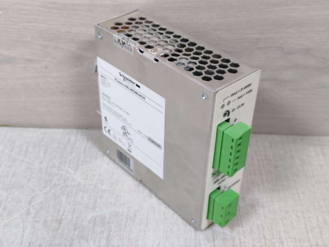 Schneider Electric ABL4RSM24035 Schneider Electric ABL4RSM24035 Regulated Switching Power Supply 9