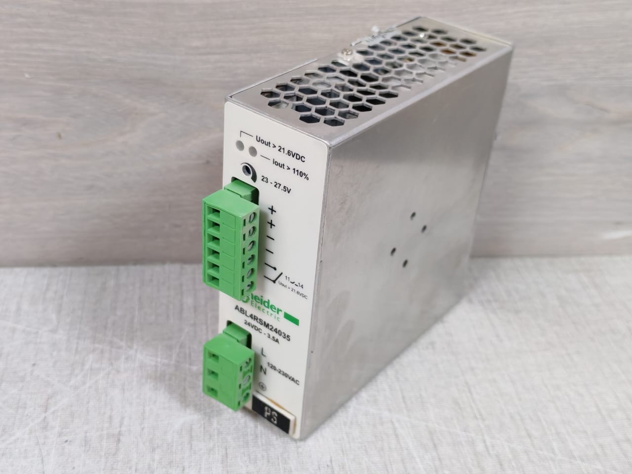 Schneider Electric ABL4RSM24035 Schneider Electric ABL4RSM24035 Regulated Switching Power Supply 10