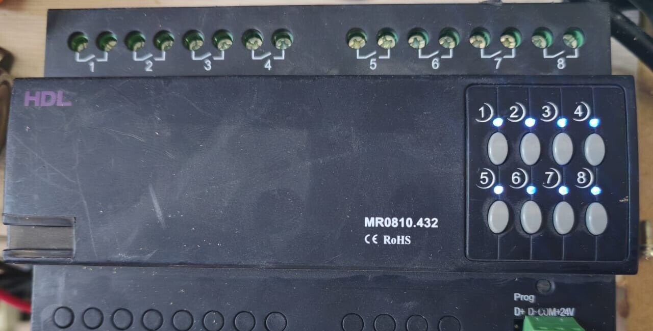 HDL MR0810.432 HDL 08ch 10A HDL-MR0810.432 Intelligent Relay Module 2