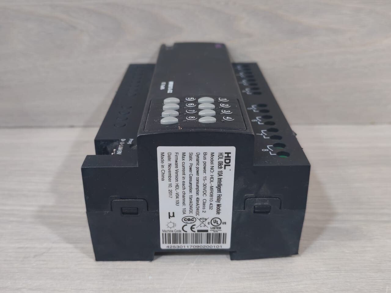 HDL MR0810.432 HDL 08ch 10A HDL-MR0810.432 Intelligent Relay Module 5