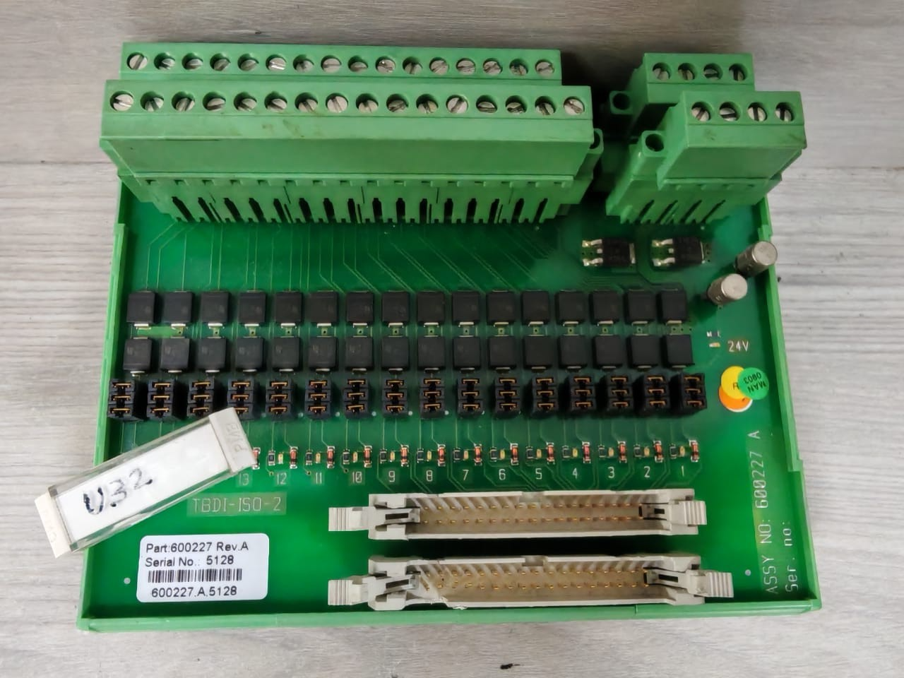 Phoenix Contact 600227 PHOENIX CONTACT TBDI-ISO-2 BOARD INTERFACE P/N: 600227 REV.A 4