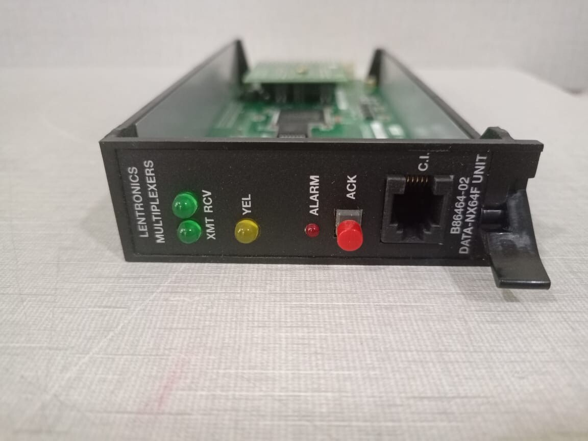 GE 087-86464-04 GE Lentronics B86464-02 DATA-NX64F Unit / 087-86464-04 7