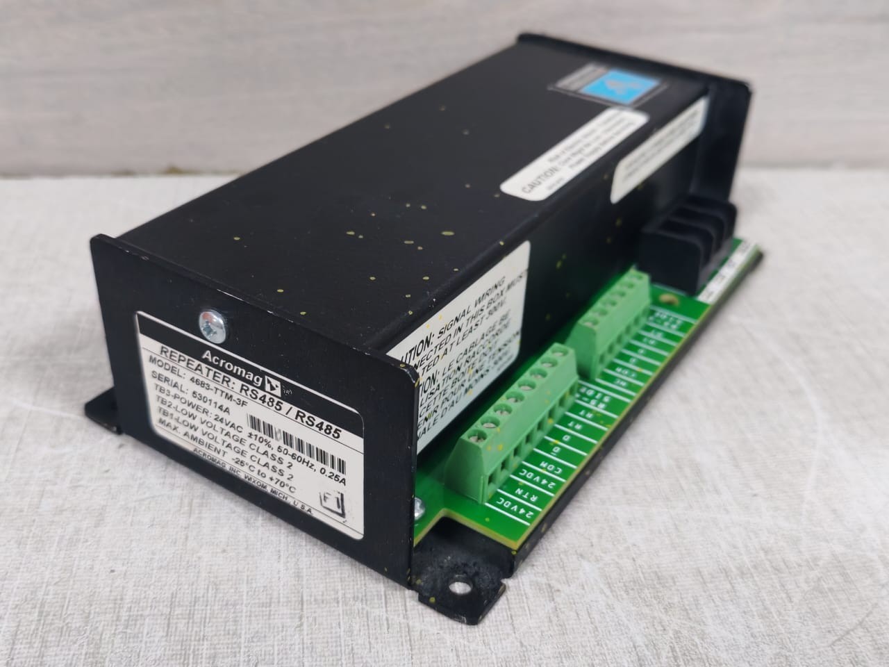 Acromag RS485 Acromag 4683-TTM-3F RS485 / RS485 Bus Repeater 24Vac 8