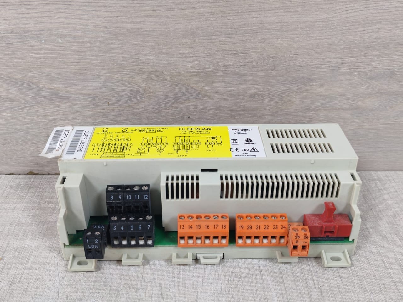 Honeywell VAC-50 CentraLine by Honeywell CLSE2L230 Controller 230 Vac 50/60Hz 3