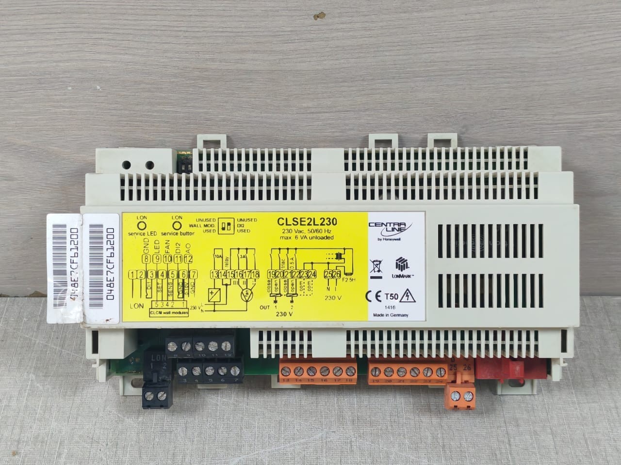 Honeywell VAC-50 CentraLine by Honeywell CLSE2L230 Controller 230 Vac 50/60Hz 10