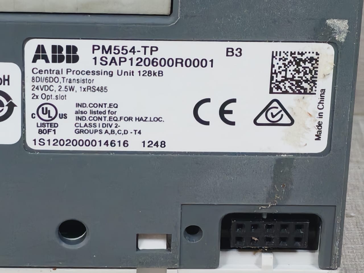 ABB PM554-TP ABB PM554-TP B3 Central Processing Unit 1SAP120600R0001 6