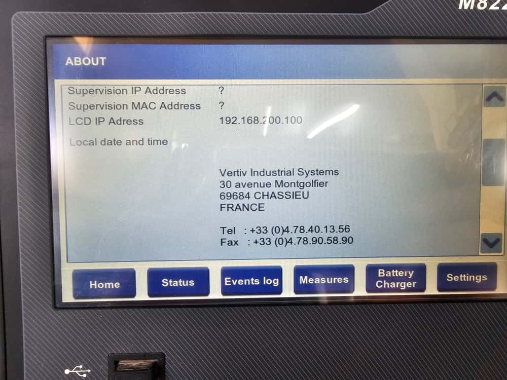 Emerson 5160300060 EMERSON M822E 7-INCH COLOR TOUCHSCREEN TFT HMI CP-60Z P/N 5160300060 - PASSWORD NOT AVAILABLE 5