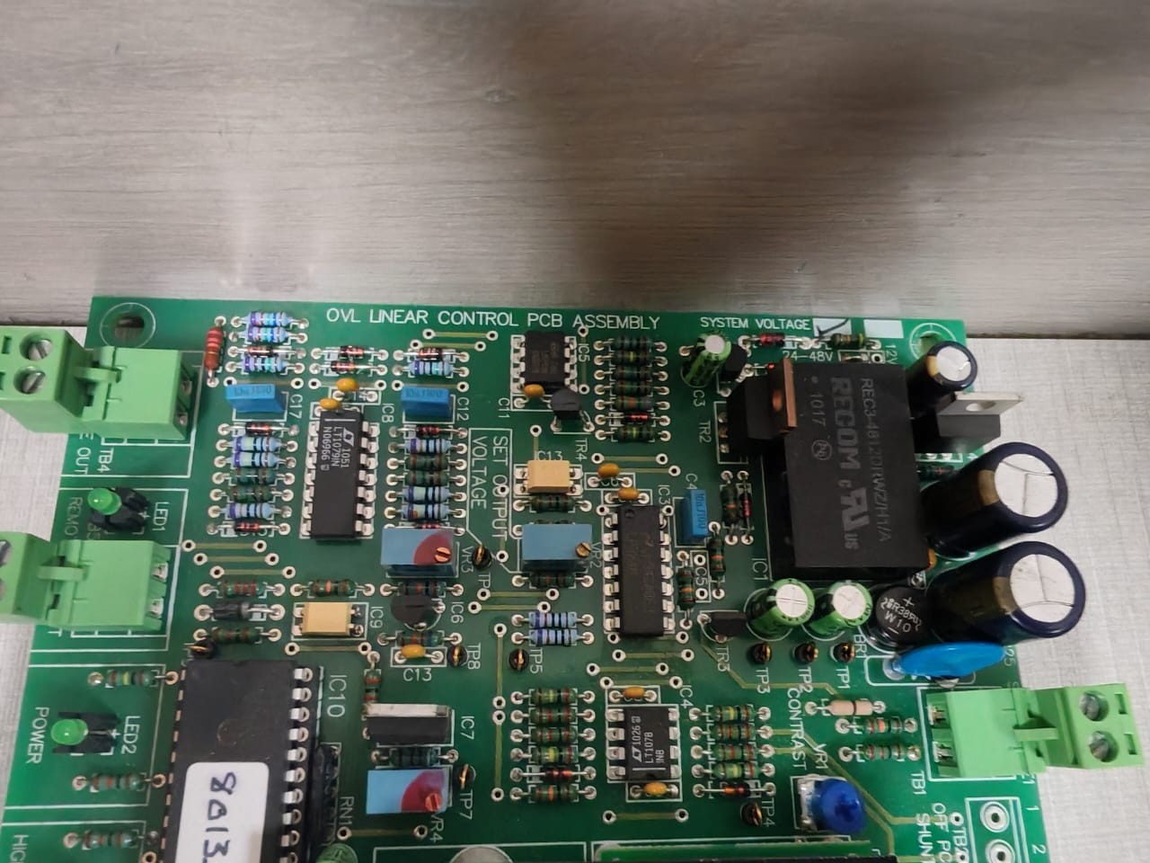 Micha MDC-301-218 Micha Solar 801355-11 OVL Linear Control PCB Assembly MDC 301 218-2 9