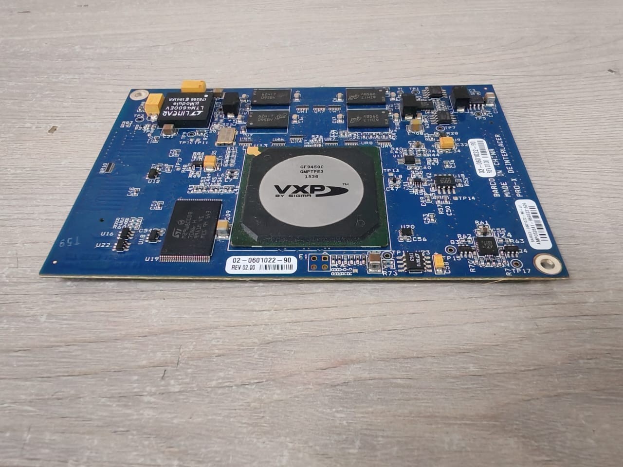 BARCO BARCO-03 BARCO 03-0601022-90 / 02-0601022-90 / 04-0601022-90 PRO-X DEINTERLACER PCB 5