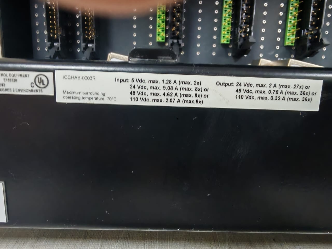 Honeywell WITH-10 HONEYWELL IOCHAS-0003R REDUNDANT ENCLOSURE WITH 10-0001x2 PCB 3