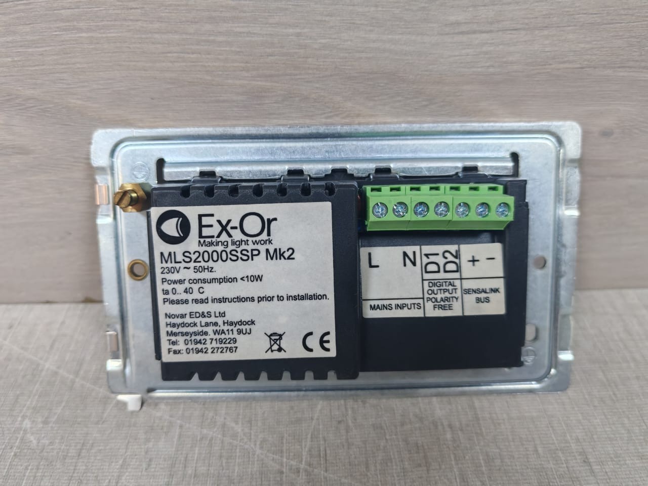 Honeywell MLS2000SSP Ex-Or By Honeywell MLS2000SSP MK2 10-Button Digital Scene Switch Panel 6