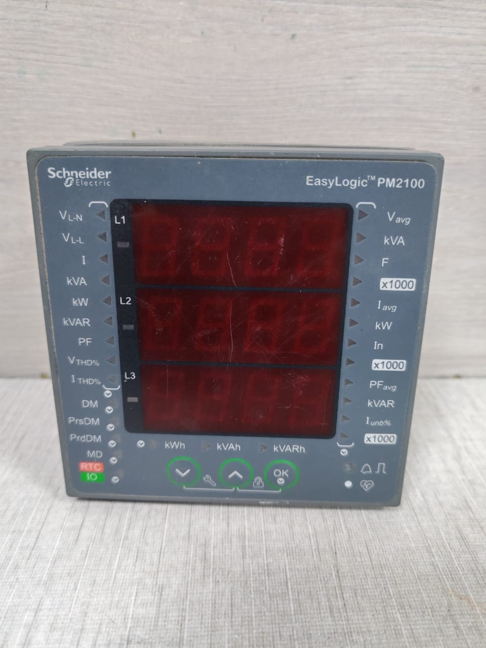Schneider Electric PM2100 SCHNEIDER ELECTRIC EASYLOGIC PM2100 POWER METER METSEPM2120 FW V01.21 3