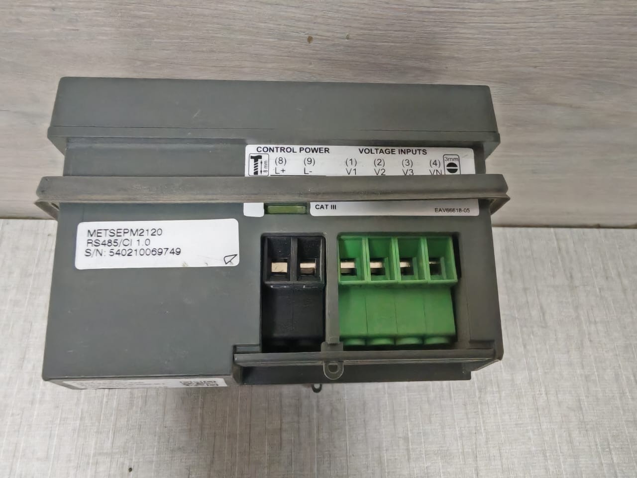 Schneider Electric PM2100 SCHNEIDER ELECTRIC EASYLOGIC PM2100 POWER METER METSEPM2120 FW V01.21 9