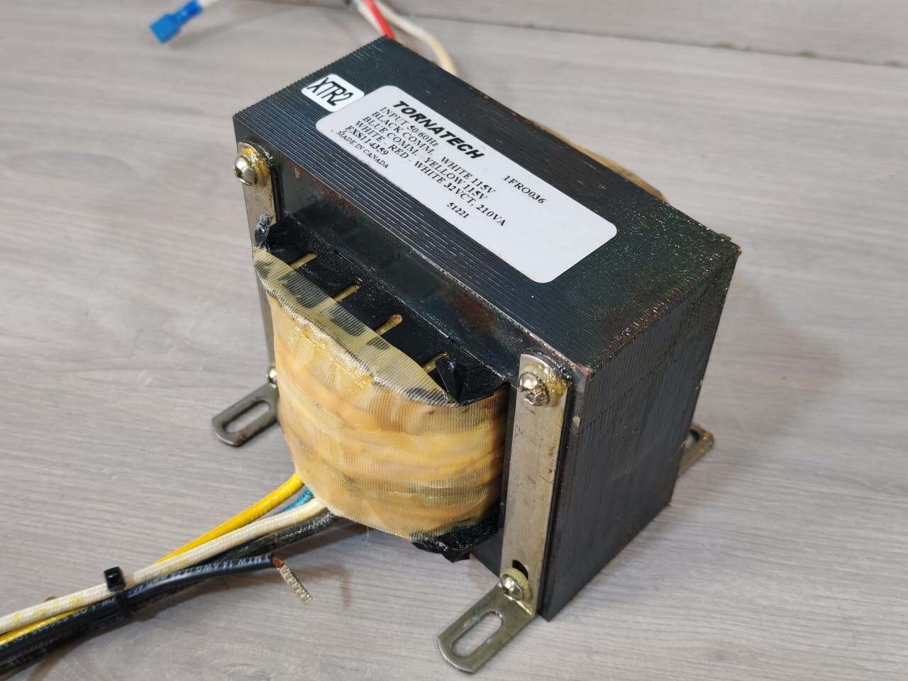 Tornatech EXS114359 TORNATECH EXS114359 BATTERY CHARGER TRANSFORMER 1FRO036 8