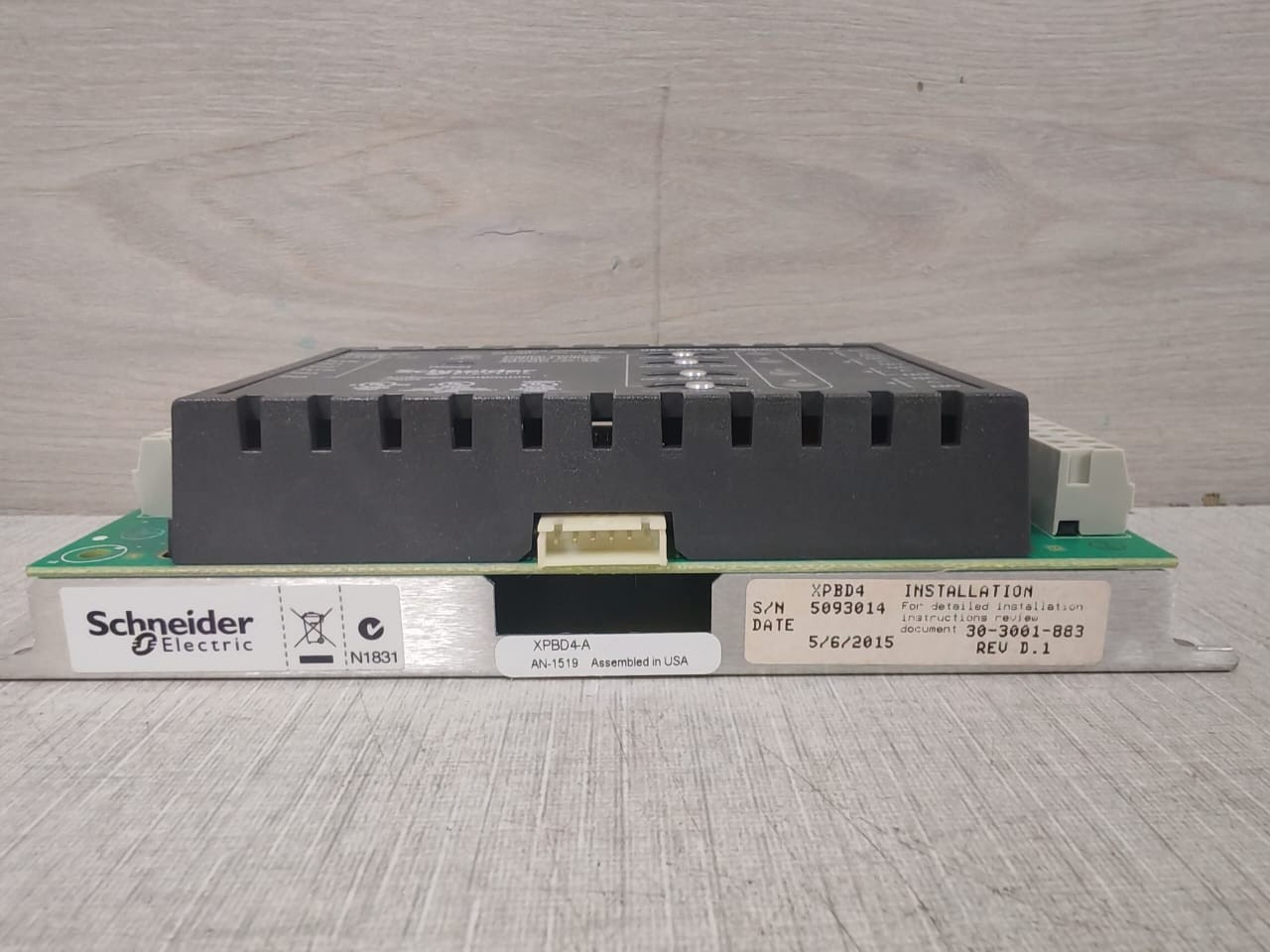 Schneider Electric XPBD4 SCHNEIDER ELECTRIC XPBD4 ANDOVER CONTINUUM EXPANSION MODULE 6