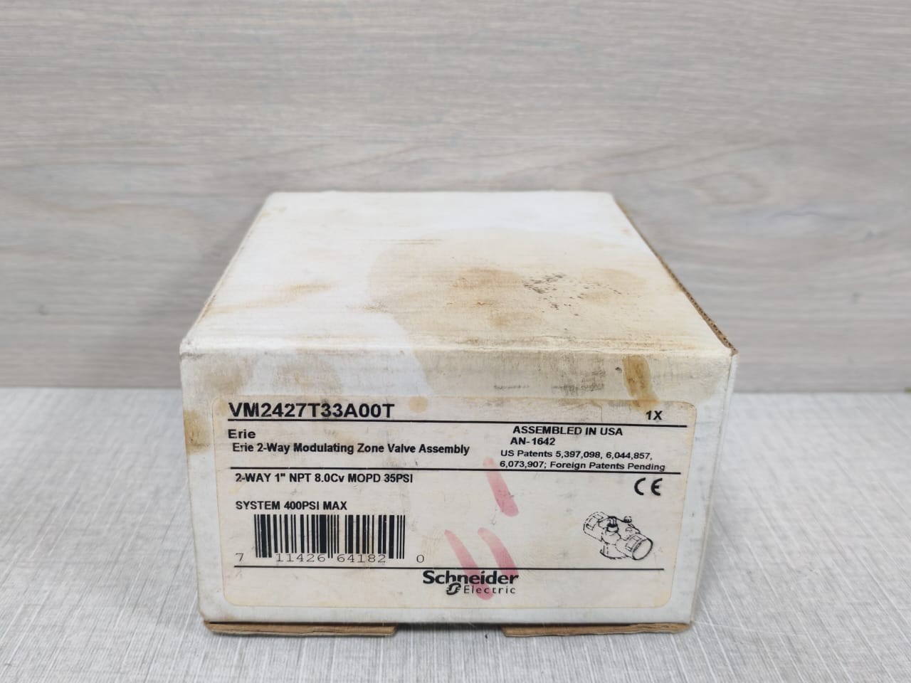 Schneider Electric VM2427T33A00T Schneider Electric VM2427T33A00T / AT33A00T PopTop Modulating Nsr Actuator 10