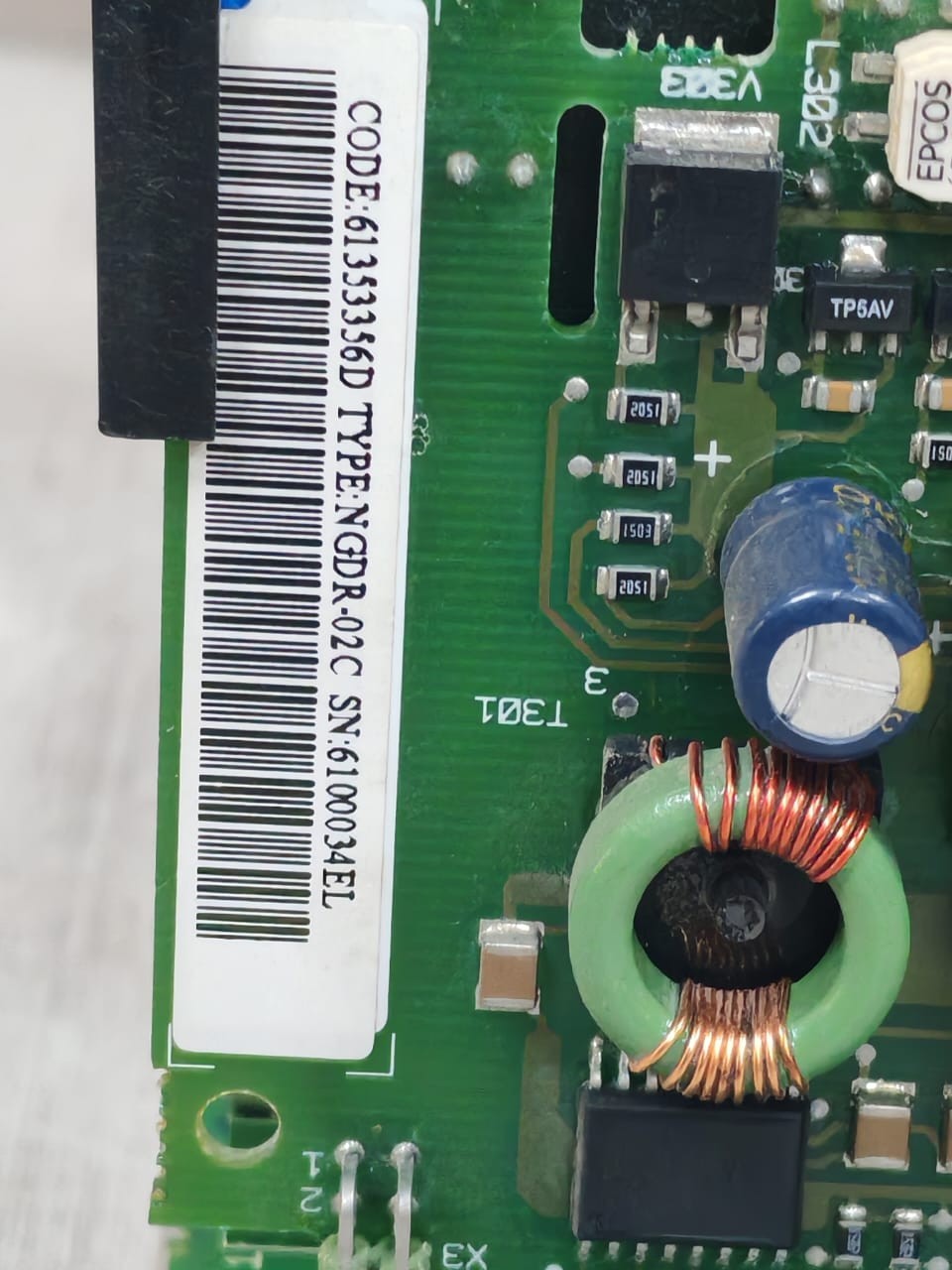 ABB NINT-71C ABB NINT-71C Main Circuit Interface Board 61431390C 1/4 with 6 pcs ABB NGDR-02C 4