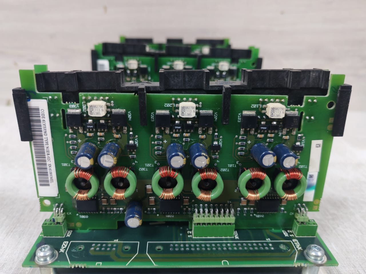 ABB NINT-71C ABB NINT-71C Main Circuit Interface Board 61431390C 1/4 with 6 pcs ABB NGDR-02C 7