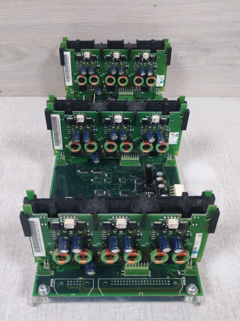 ABB NINT-71C ABB NINT-71C Main Circuit Interface Board 61431390C 1/4 with 6 pcs ABB NGDR-02C 8