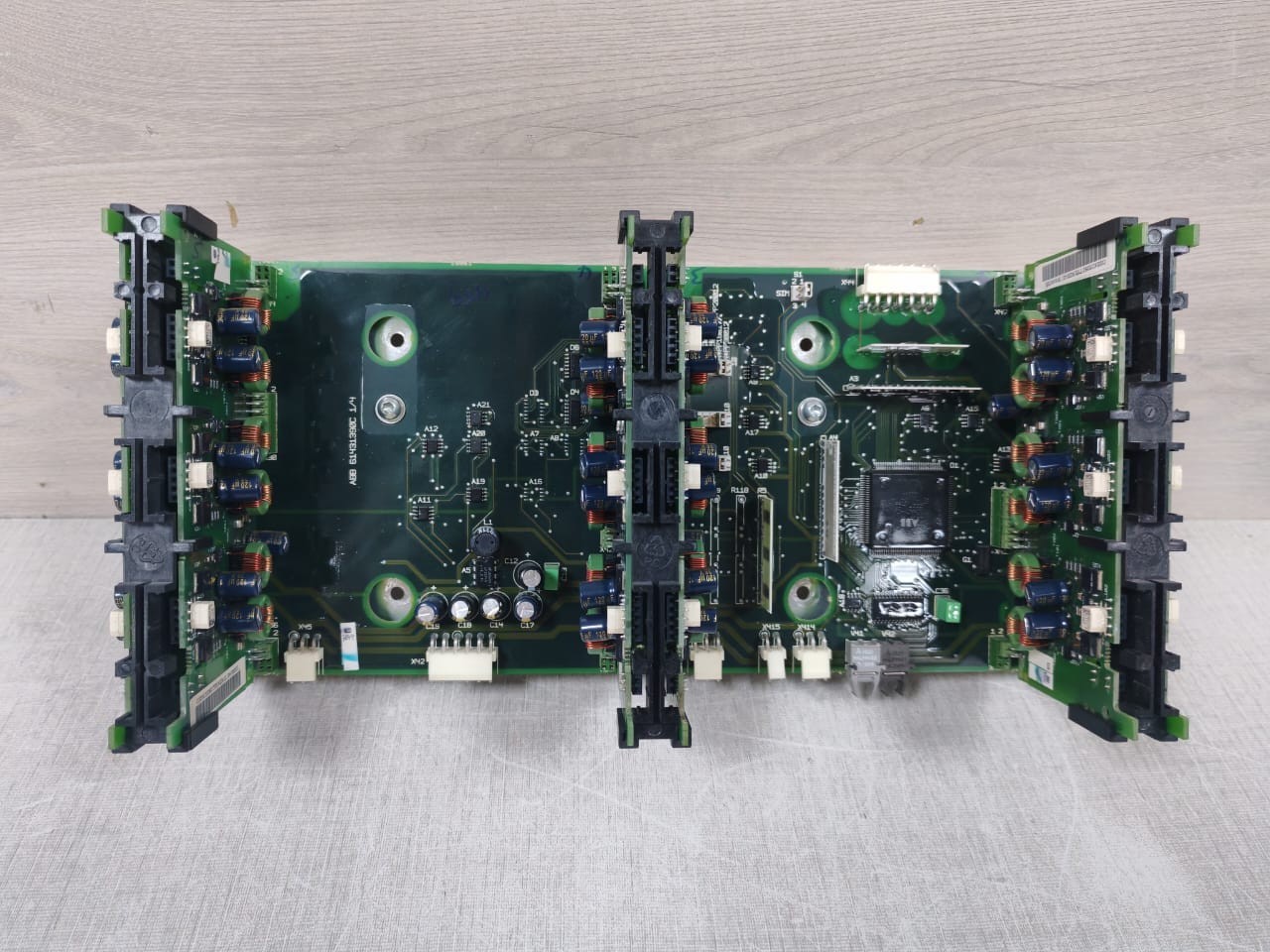 ABB NINT-71C Main Circuit Interface Board 61431390C 1/4 with 6 pcs ABB NGDR-02C