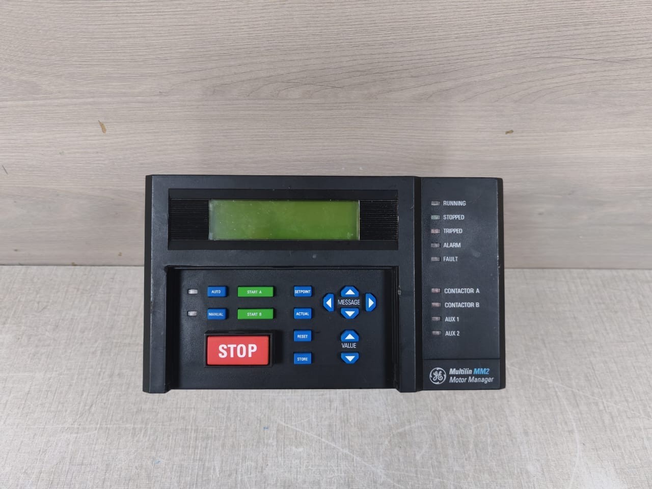 GE PD-522-240 GE MM2 SMMII-PD-522-240 F/W:63E492C4.000 240 VAC MOTOR MANAGER II - TRIAL 3