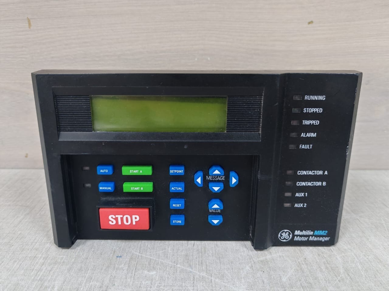 GE PD-522-240 GE MM2 SMMII-PD-522-240 F/W:63E492C4.000 240 VAC MOTOR MANAGER II - TRIAL 4