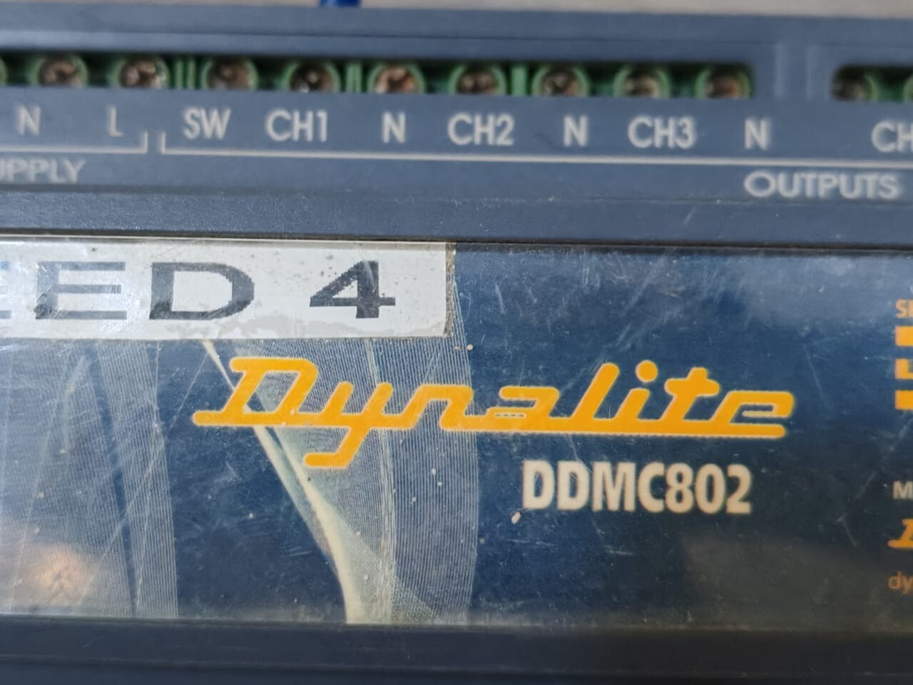 Dynalite DDMC802 DYNALITE DDMC802 MULTIPURPOSE MODULAR CONTROLLER 4