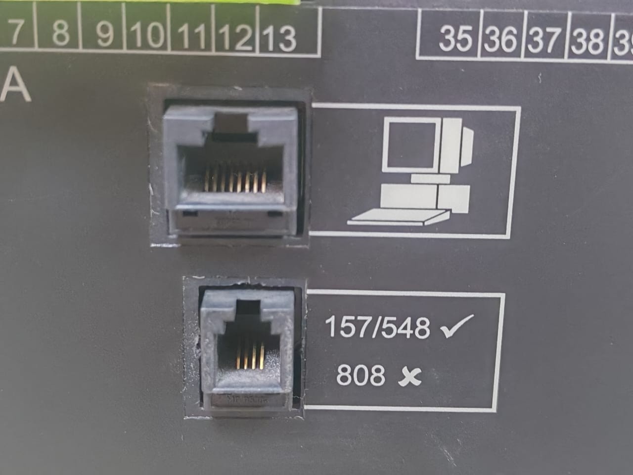 DSE RS485 Deep Sea Electronics Model 550 Enhanced DSE Logo RS485 V 8.03 9