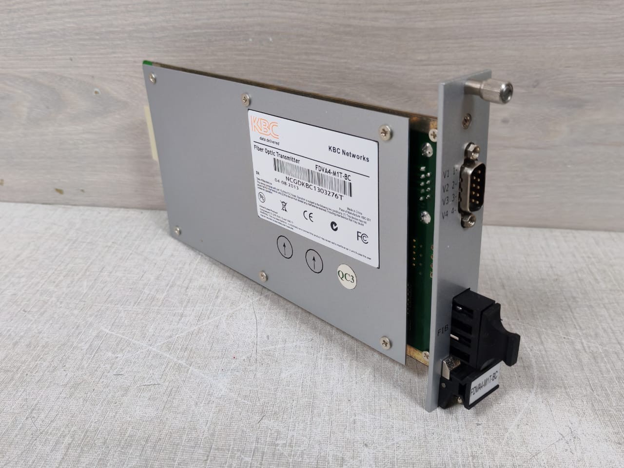 KBC Networks FDVA4-M1T-BC KBC Networks FDVA4-M1T-BC Fiber Optic Transmitter 7