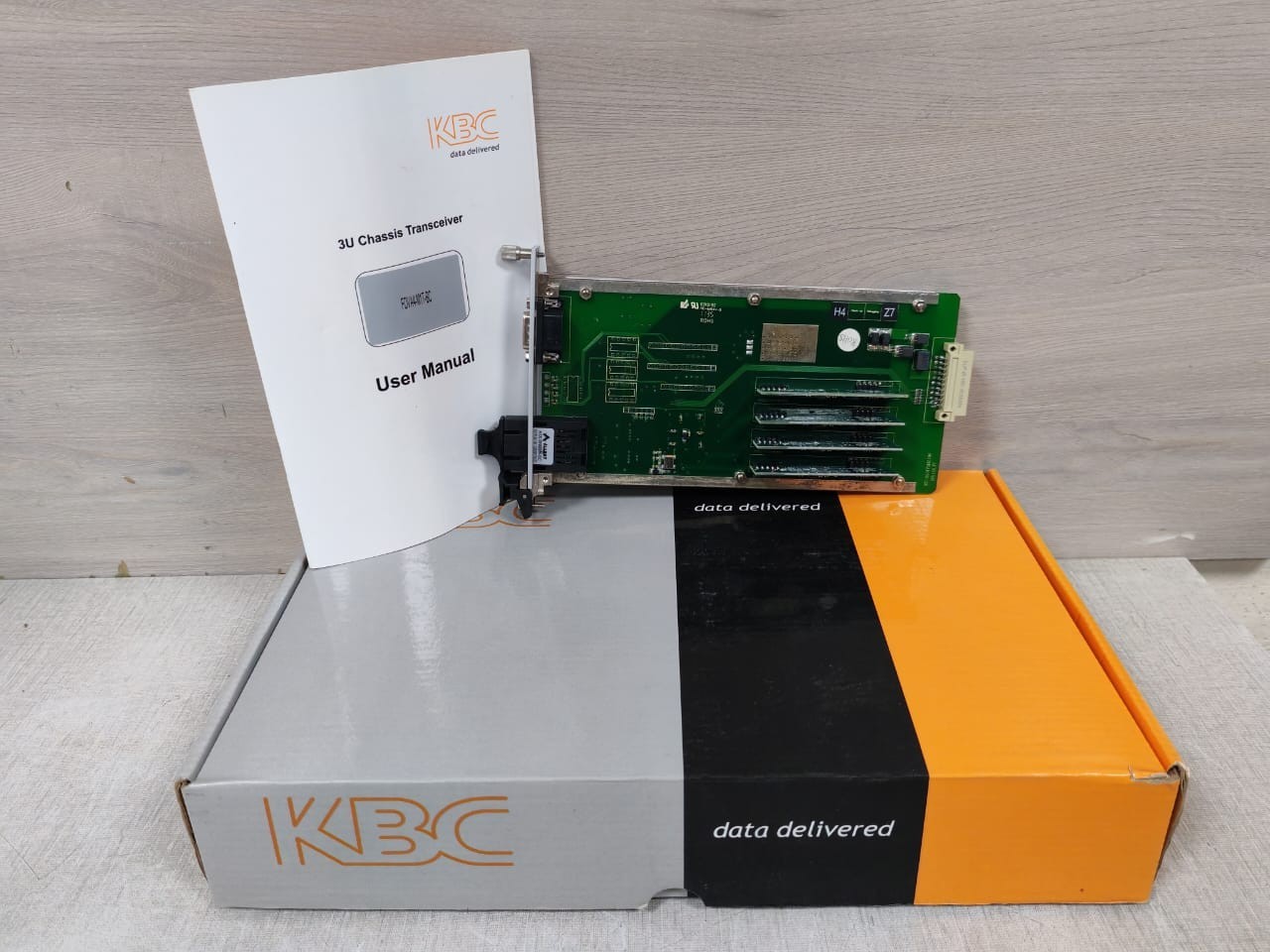 KBC Networks FDVA4-M1T-BC Fiber Optic Transmitter