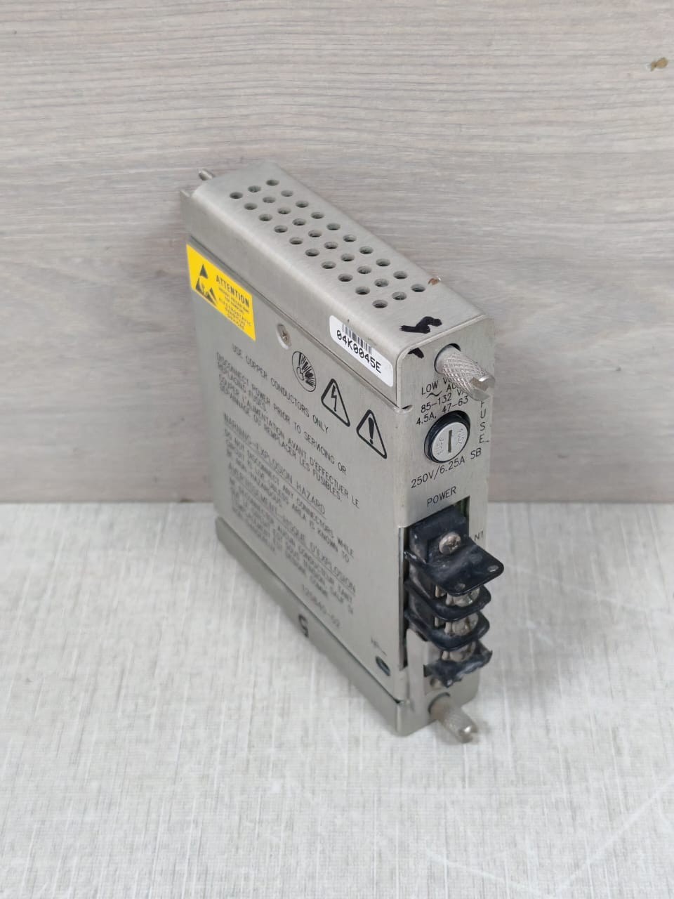Bently Nevada 125840-02 BENTLY NEVADA 125840-02 POWER SUPPLY 250V 3