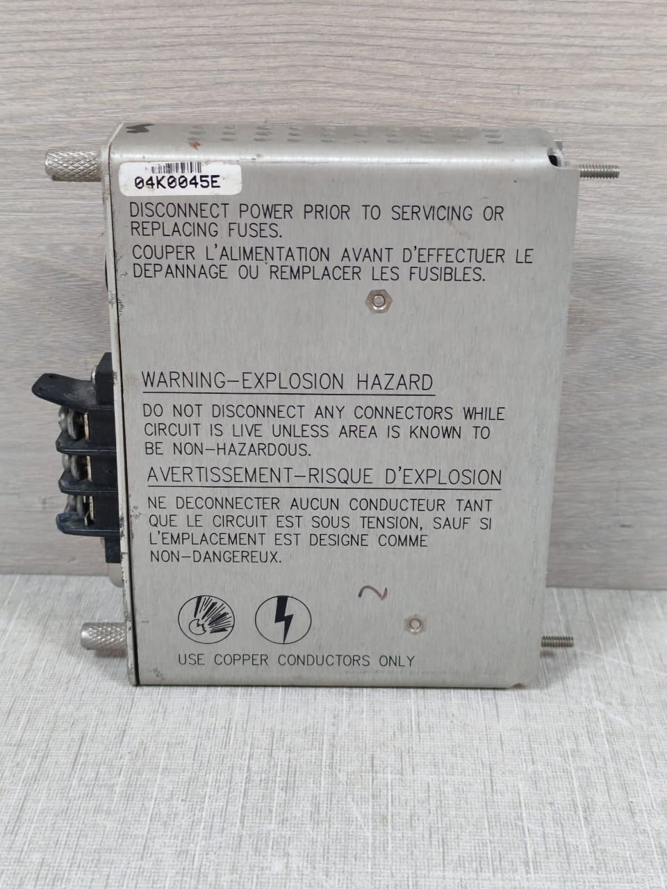 Bently Nevada 125840-02 BENTLY NEVADA 125840-02 POWER SUPPLY 250V 5
