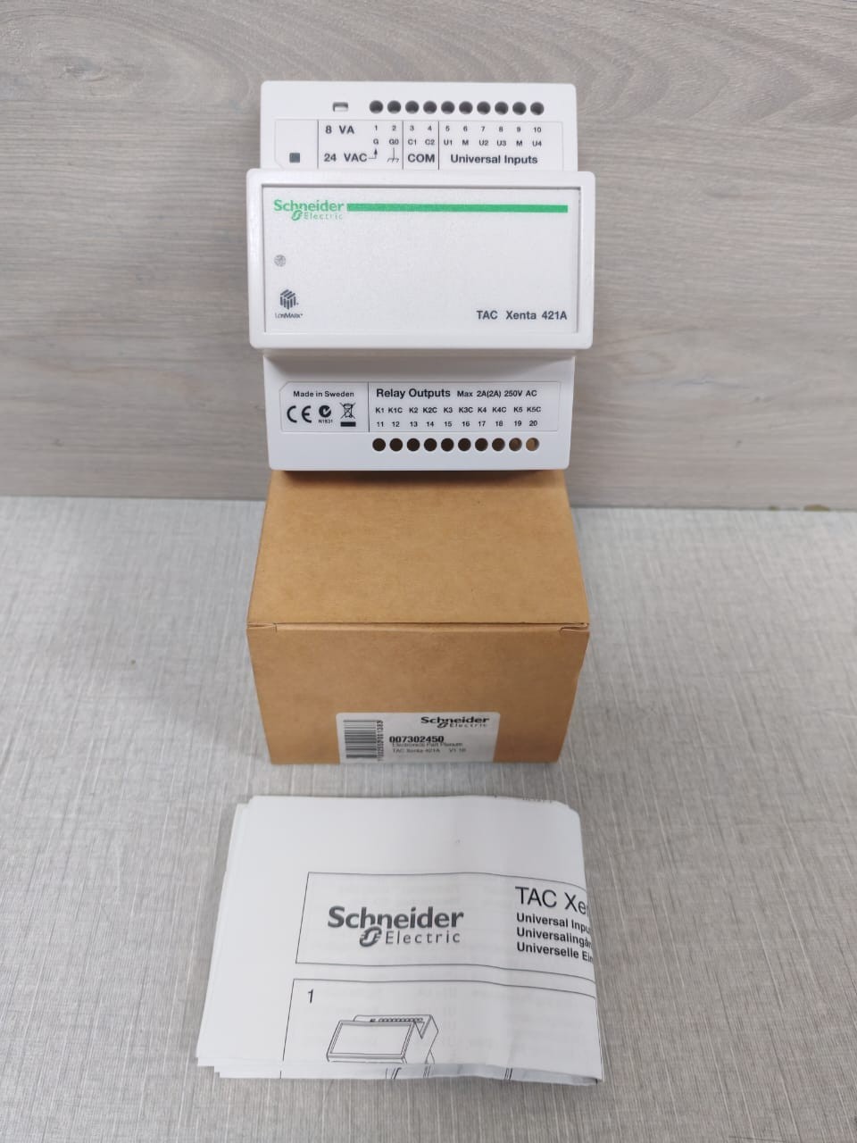 Schneider Electric XENTA-400 Schneider Electric TAC Xenta 421A Programmable Controller with Tac Xenta 400 2